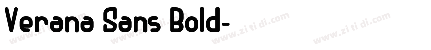 Verana Sans Bold字体转换 Verana Sans Bold字体转换